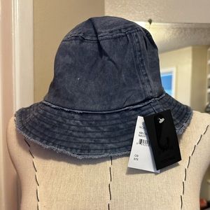 David and Young denim bucket hat